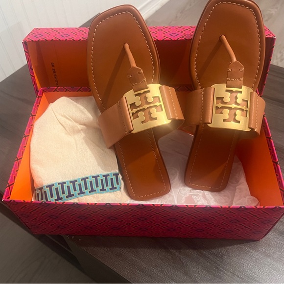 Tory Burch Shoes - Tory Burch Georgia Sandal 7.5 color camel